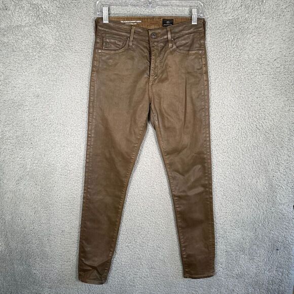 AG Adriano Goldschmied Farrah High Waist Ankle Skinny Jeans Sz 26R - Picture 1 of 11